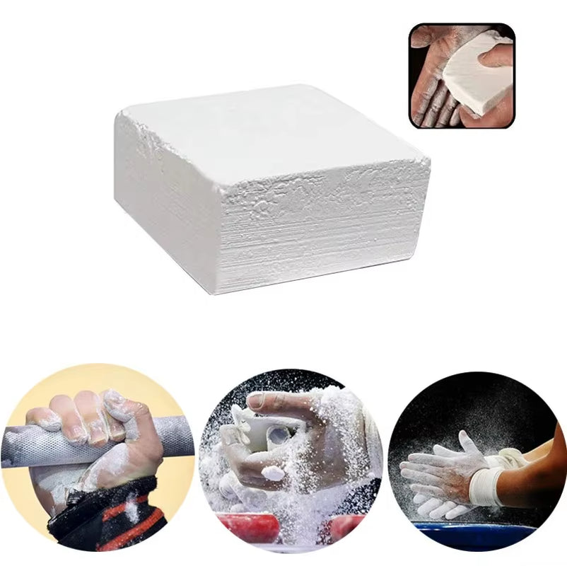 1Box Weight Lifting Sports Magnesium Powder Block Gymnastic Sport Climbing Gym Barbell Fitness Training Chalk Anti-Skid Supplies