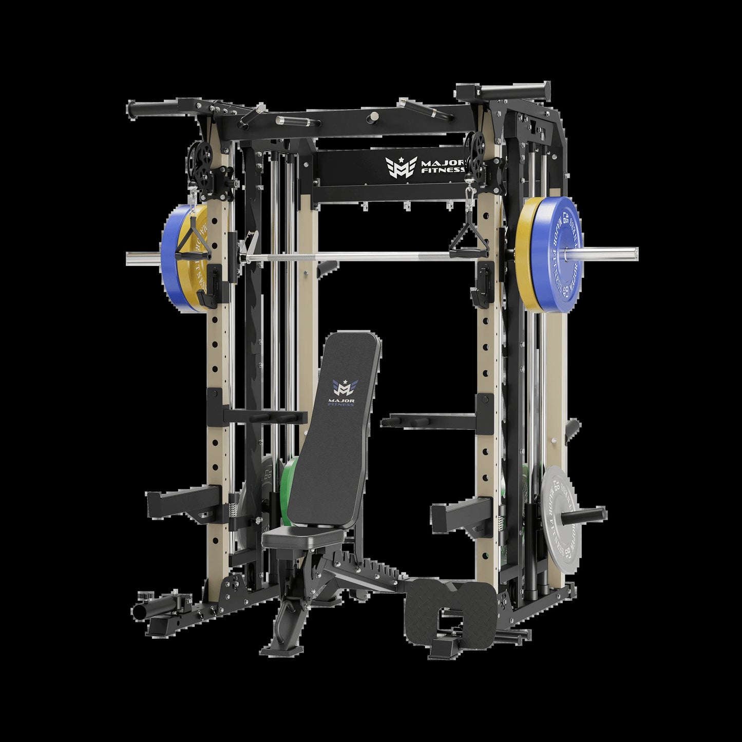 All-In-One Home Gym Smith Machine Package Spirit B52