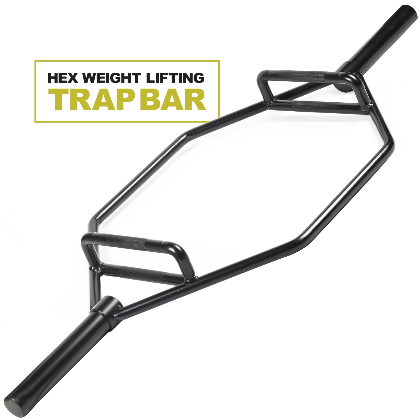 , Olympic 2-In Hex Weight Lifting Trap Bar, 1000-Pounds Capacity