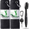 3 Pack Golf Towel Golf Club Cleaner Set, Microfiber Fabric Waffle Pattern Towels, Heavy Duty Carabiner Clip (3Pcs)