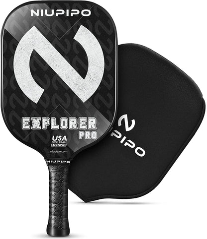 Pickleball Paddles, USAPA Approved Pro Graphite Pickleball Paddle/Paddles Set, Polypropylene Honeycomb Core, Cushion 4.72In Grip, Portable Bag/Paddle Cover, Lightweight Pickleball Racket