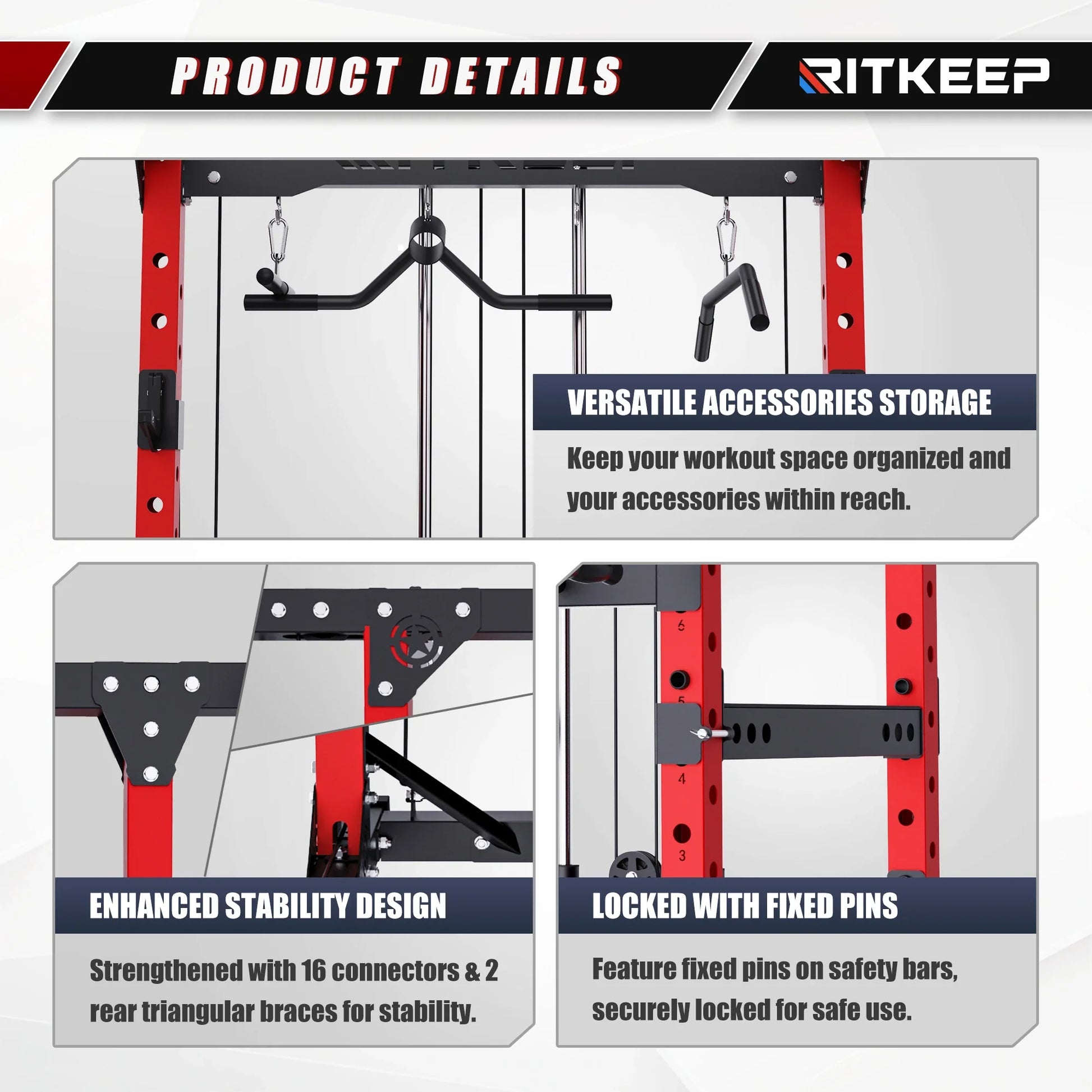 Destroyer M10 ALL-IN-ONE Home Gym Power Rack