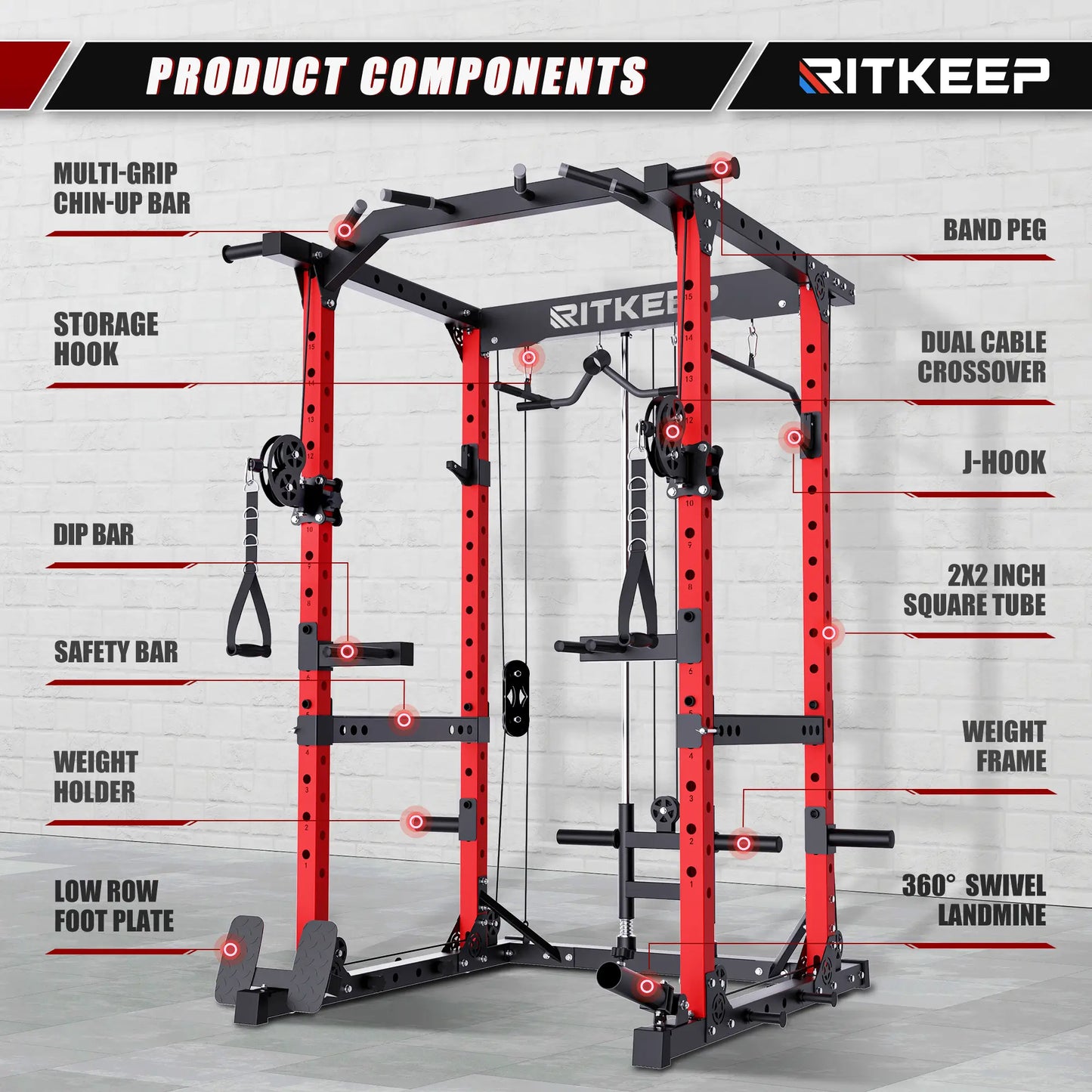 Destroyer M10 ALL-IN-ONE Home Gym Power Rack