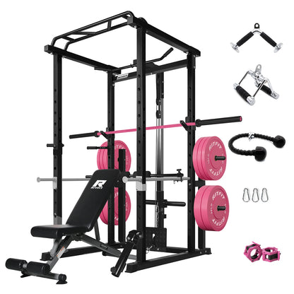 P6 All-In-One Pink Home Gym Package