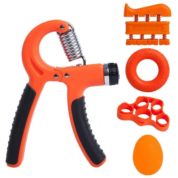 Fitbeast Grip Strengthener 5 Pack Kit - Adjustable Resistance Hand Grips Grip Strengthener Forearm Strengthener Hand Grips Strengthener Kit - 5 Pack Adjustable Resistance