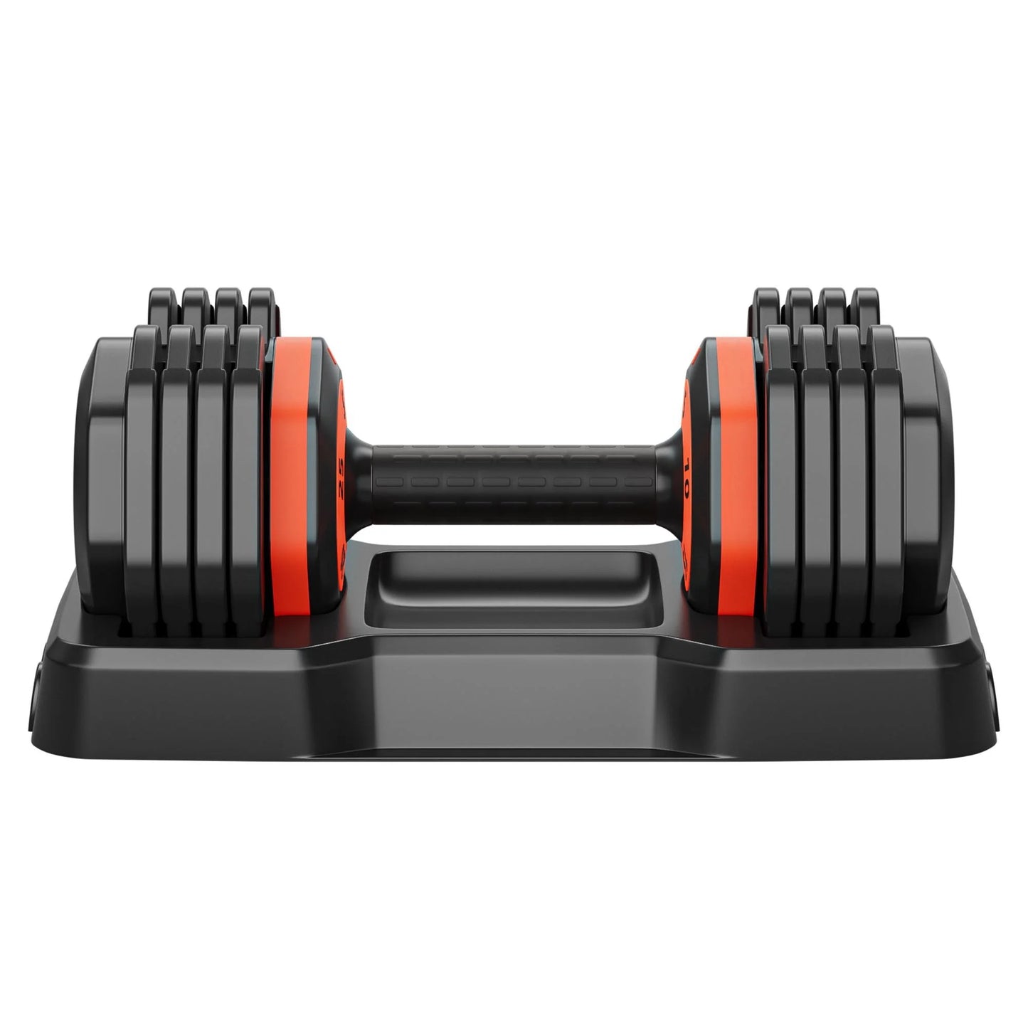 5-25 Lb Adjustable Dumbbells Set, Home Gym Free Weights Dumbbells for Man Woman, Single, 5.1IN Anti-Slip Metal Handle