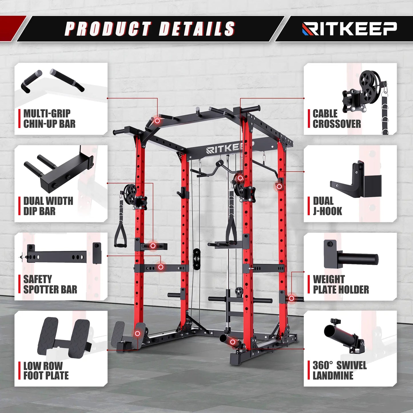 Destroyer M10 ALL-IN-ONE Home Gym Power Rack