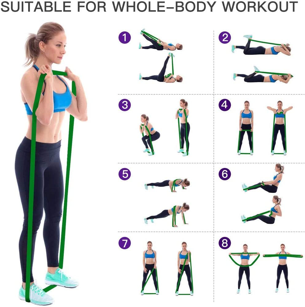 Pull-Up Bands Resistance-Bands Exercise-Bands - Pull up Assistance Bands Workout Bands Resistance for Women Long Resistance Bands Resistance Loop Bands Perfect for Gym Home